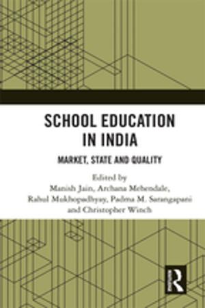 Cover of the book School Education in India by Salvatore Carrubba, Angelo Panebianco, Francesco Forte, Sabino Cassese, Andrea Simoncini