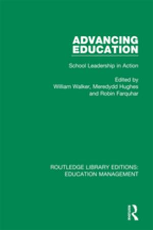 Cover of the book Advancing Education by Paul Williams