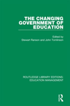 Cover of the book The Changing Government of Education by Harold Entwistle
