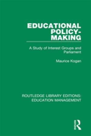 Book cover of Educational Policy-making