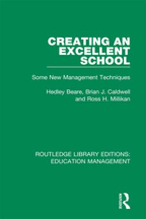 Cover of the book Creating an Excellent School by Richard K Caputo, Gary W Peterson, Suzanne Steinmetz