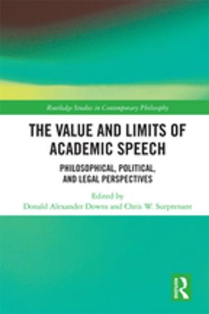 Cover of the book The Value and Limits of Academic Speech by John Visser