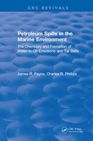 Cover of the book Petroleum Spills in the Marine Environment by Moskowitz