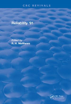 Cover of the book Reliability 91 by R. Balasubramaniam, RamaGopal V. Sarepaka, Sathyan Subbiah
