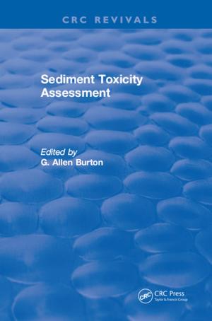Cover of the book Sediment Toxicity Assessment by David Langford, R.F. Fellows, M. R. Hancock, A.W. Gale