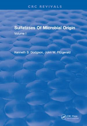 Cover of the book Sulfatases Of Microbial Origin by D Lovett