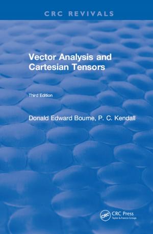 Cover of the book Vector Analysis and Cartesian Tensors by Ricardo A. Broglia