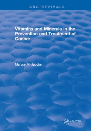 Cover of the book Vitamins and Minerals in the Prevention and Treatment of Cancer by Charles E. Billings