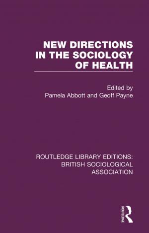 Cover of the book New Directions in the Sociology of Health by David Knight