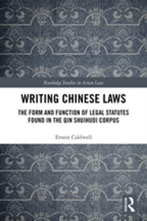 Cover of the book Writing Chinese Laws by John L. Lott Jr.