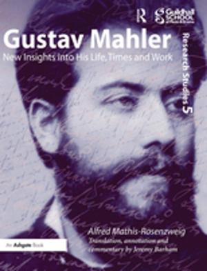 Cover of the book Gustav Mahler by Inhelder, Brbel & Piaget, Jean