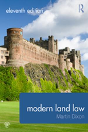 Cover of the book Modern Land Law by Rolando V. del Carmen, Jeffery T. Walker