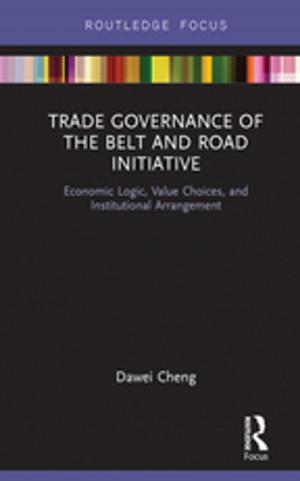 Cover of the book Trade Governance of the Belt and Road Initiative by Richard Schmitt