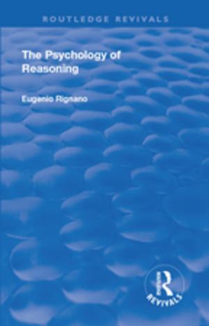 Cover of the book Revival: The Psychology of Reasoning (1923) by Elizabeth Kraft