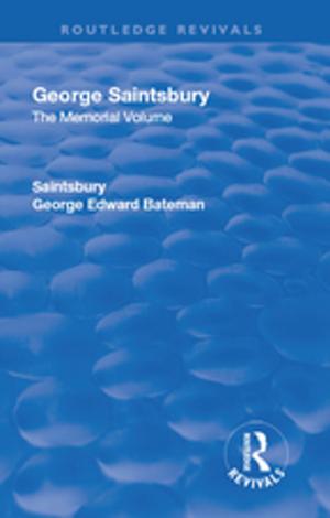 Cover of the book Revival: George Saintsbury: The Memorial Volume (1945) by David Birch