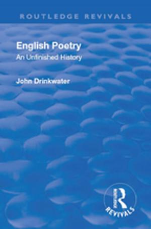 Cover of the book Revival: English Poetry: An unfinished history (1938) by John Picchione