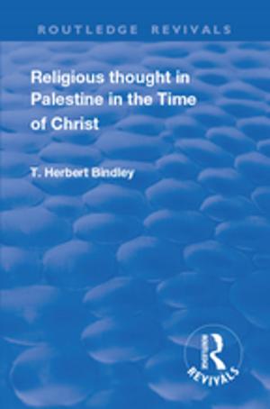 Cover of the book Revival: Religious Thought in Palestine in the time of Christ (1931) by 