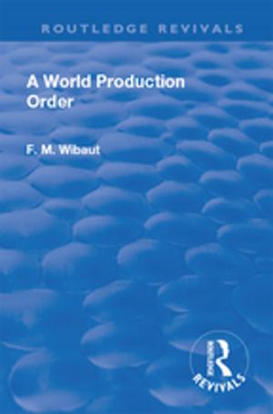 Cover of the book Revival: A World Production Order (1935) by Cristina Sousa