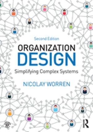 Cover of the book Organization Design by Antonio Perez-Sanchez