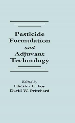 Cover of the book Pesticide Formulation and Adjuvant Technology by David H. von Seggern