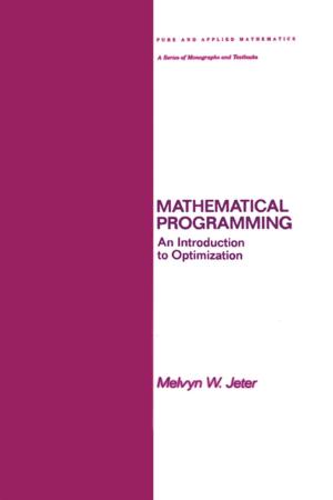 Cover of the book Mathematical Programming by Donald W. Sparling