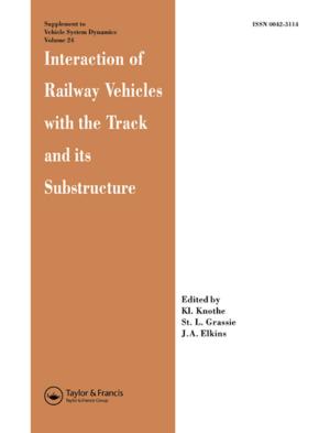 Cover of the book Interaction of Railway Vehicles with the Track and Its Substructure by S. R. Leather