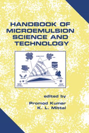 Cover of the book Handbook of Microemulsion Science and Technology by 