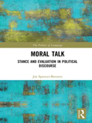 Cover of the book Moral Talk by Ana M. Manzanas, Jesús Benito Sanchez