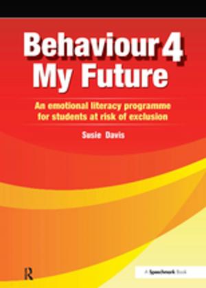 Cover of the book Behaviour 4 My Future by Tzong-Biau Lin, Udo Ernst Simonis, Lily Xiao Hong Lee