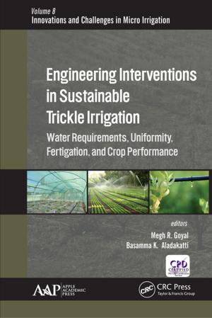 Cover of the book Engineering Interventions in Sustainable Trickle Irrigation by Naotake Noda