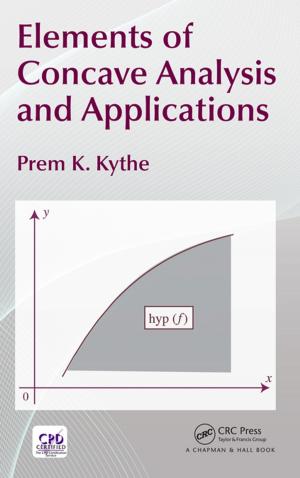 bigCover of the book Elements of Concave Analysis and Applications by 