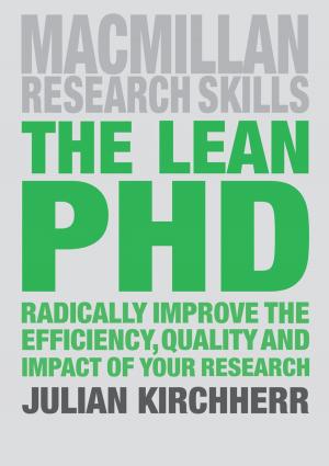 Cover of the book The Lean PhD by Barbara Caine