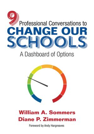 Book cover of Nine Professional Conversations to Change Our Schools