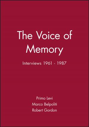 Cover of the book The Voice of Memory by 