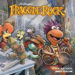 Cover of the book Jim Henson's Fraggle Rock #1 by Jackson Lanzing, Collin Kelly, Alyssa Milano