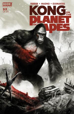 Cover of the book Kong on the Planet of the Apes #6 by Sam Humphries, Brittany Peer, Fred Stresing