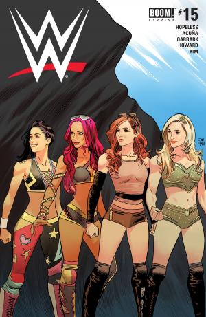 Cover of the book WWE #15 by Ryan Ferrier, Fred Stresing