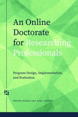 Cover of the book An Online Doctorate for Researching Professionals by Shelley Scott