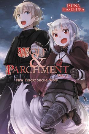 Cover of the book Wolf & Parchment: New Theory Spice & Wolf, Vol. 2 (light novel) by Yomi Hirasaka, Kantoku