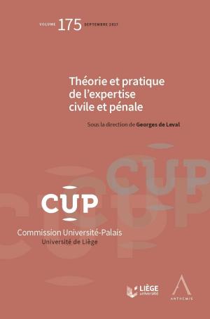 Cover of the book Théorie et pratique de l’expertise civile et pénale by Thierry Driesse, Anthemis