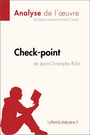 Cover of the book Check-point de Jean-Christophe Rufin (Analyse de l'œuvre) by Laurence Tricoche-Rauline, lePetitLittéraire.fr