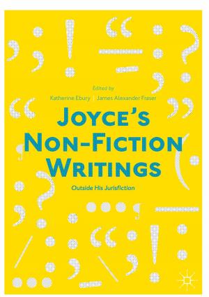 Cover of the book Joyce’s Non-Fiction Writings by Bangzhu Zhu, Julien Chevallier