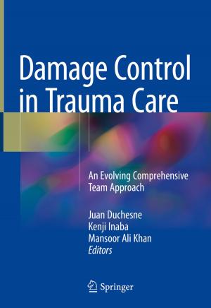 Cover of the book Damage Control in Trauma Care by Norman Butler