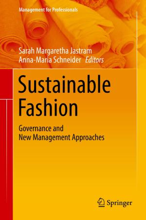 Cover of the book Sustainable Fashion by Markus Lehner, Robert Tichler, Horst Steinmüller, Markus Koppe