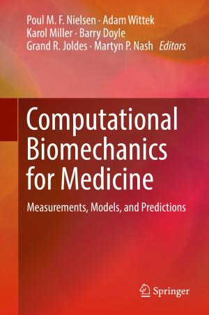 Cover of the book Computational Biomechanics for Medicine by Andrei Smilga