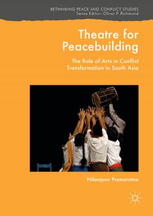 Cover of the book Theatre for Peacebuilding by Jan Igor Rybak, Leszek A. Bledzki