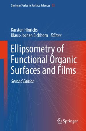 Cover of the book Ellipsometry of Functional Organic Surfaces and Films by Harwood Fisher