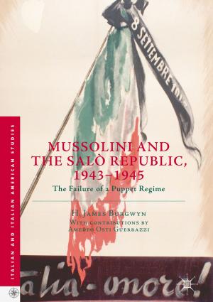 Cover of the book Mussolini and the Salò Republic, 1943–1945 by Jan-Hendrik Wehner, Dominic Jekel, Rubens Sampaio, Peter Hagedorn