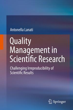 Book cover of Quality Management in Scientific Research