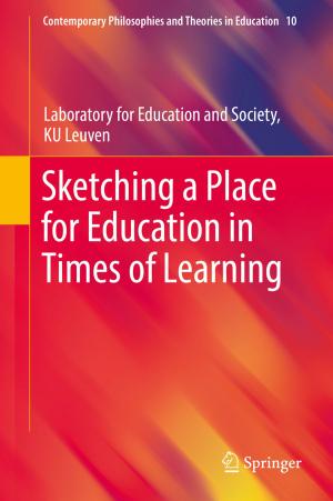 Book cover of Sketching a Place for Education in Times of Learning